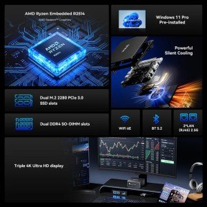 شركة جي إم كي تطلق حاسوبها الصغير NucBox G11 بمعالج استثنائي وسعر اقتصادي