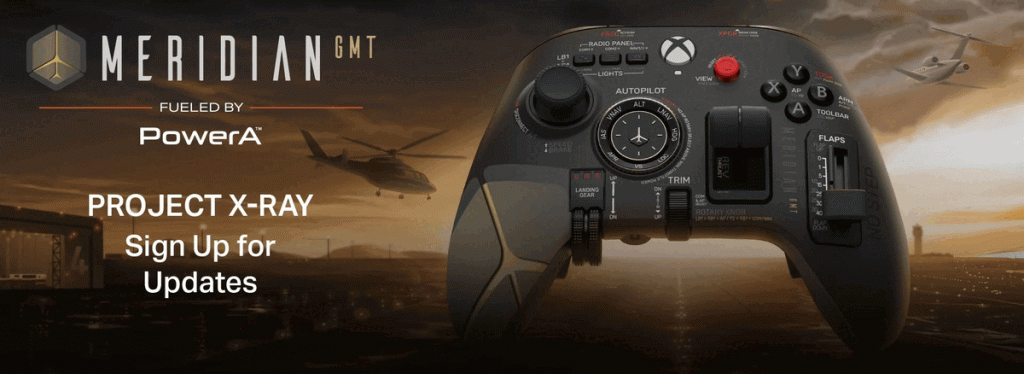 PowerA تشوق لوحدة التحكم اللاسلكية Project X-Ray Flight Deck لأجهزة Xbox