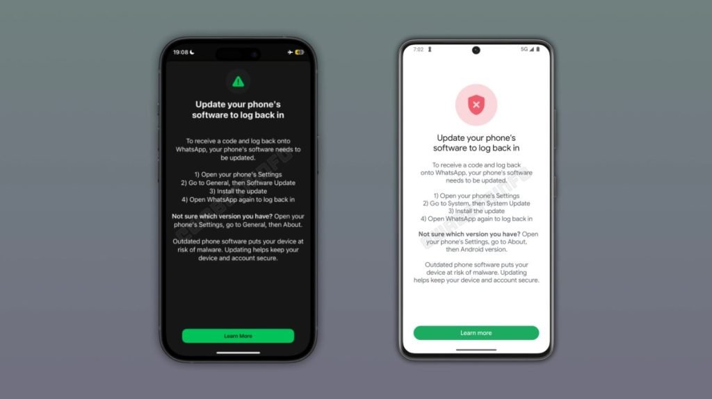 واتساب قد يمنعك من تسجيل الدخول على إصدارات آيفون وأندرويد القديمة.. هل حان وقت التحديث؟