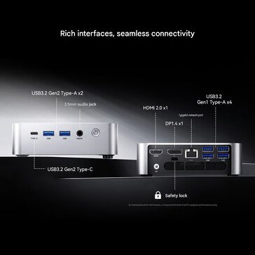 Acemagic تطلق الحاسوب المكتبي المصغر W1-5400U المعتمد على معالجات AMD بهيكل مدمج ومنافذ متعددة